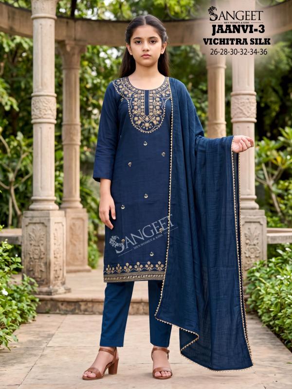 Sangeet jaanvi-3 designer kurtis collection online india wholesale